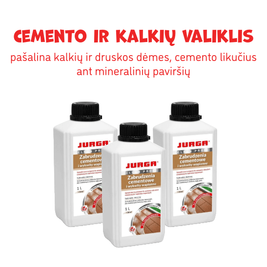 Cemento ir kalkių valiklis